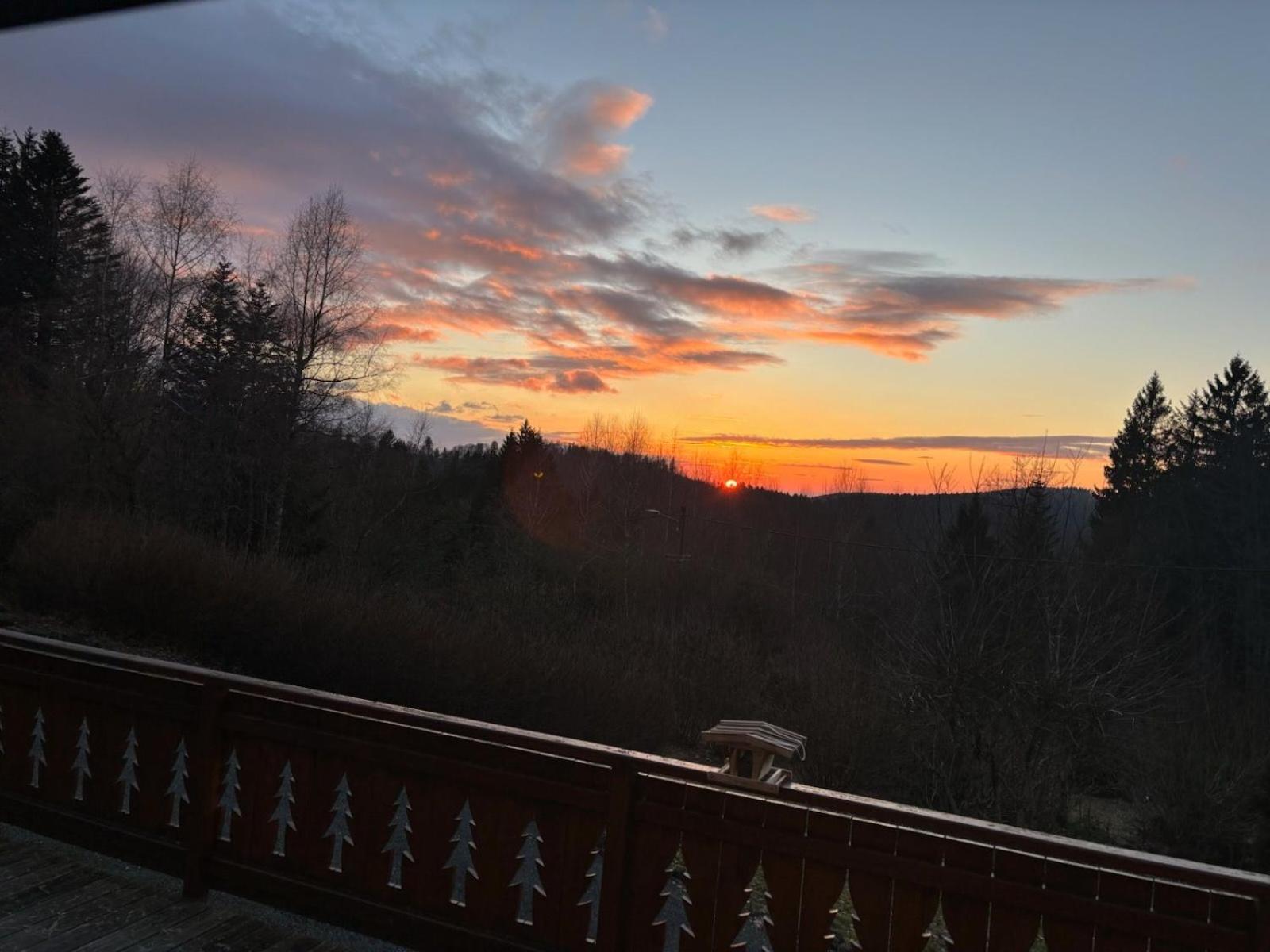 Chalet Avec Jacuzzi Prive, Vue Sur Les Vosges Belfahy Екстериор снимка