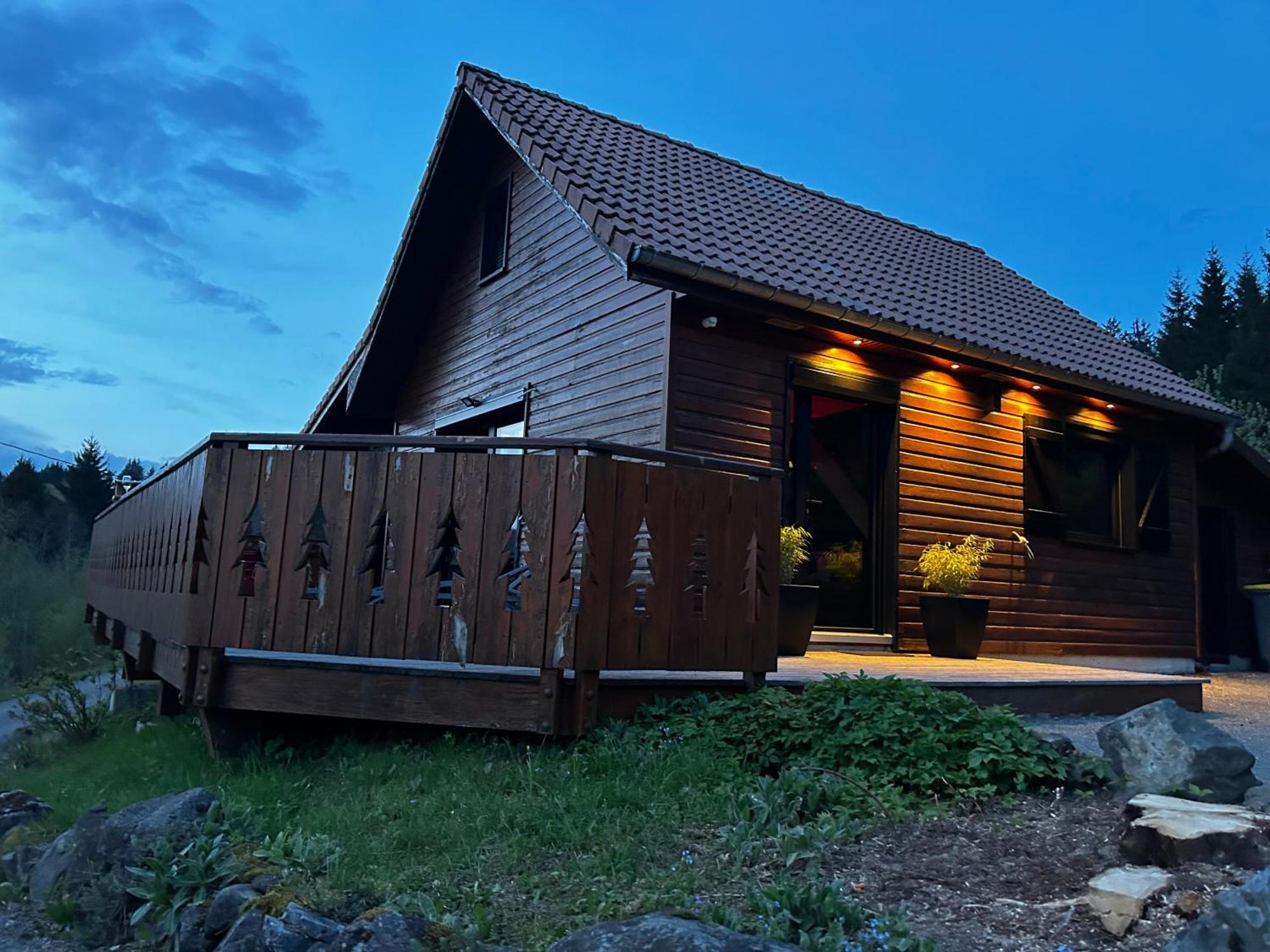 Chalet Avec Jacuzzi Prive, Vue Sur Les Vosges Belfahy Екстериор снимка