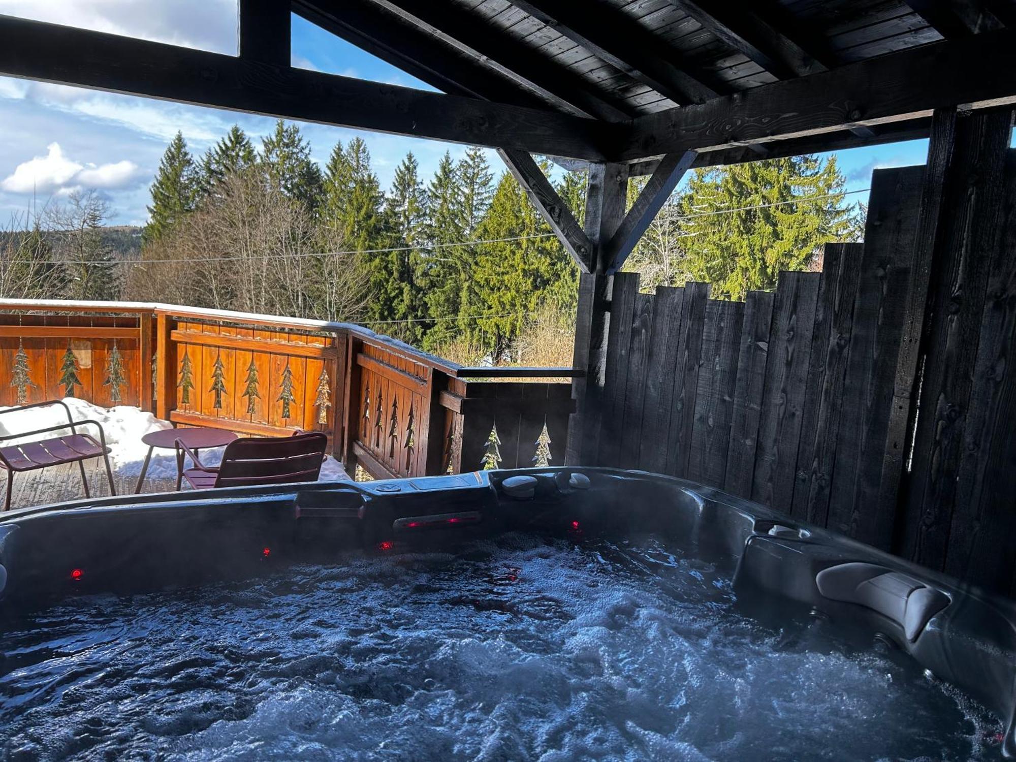 Chalet Avec Jacuzzi Prive, Vue Sur Les Vosges Belfahy Екстериор снимка